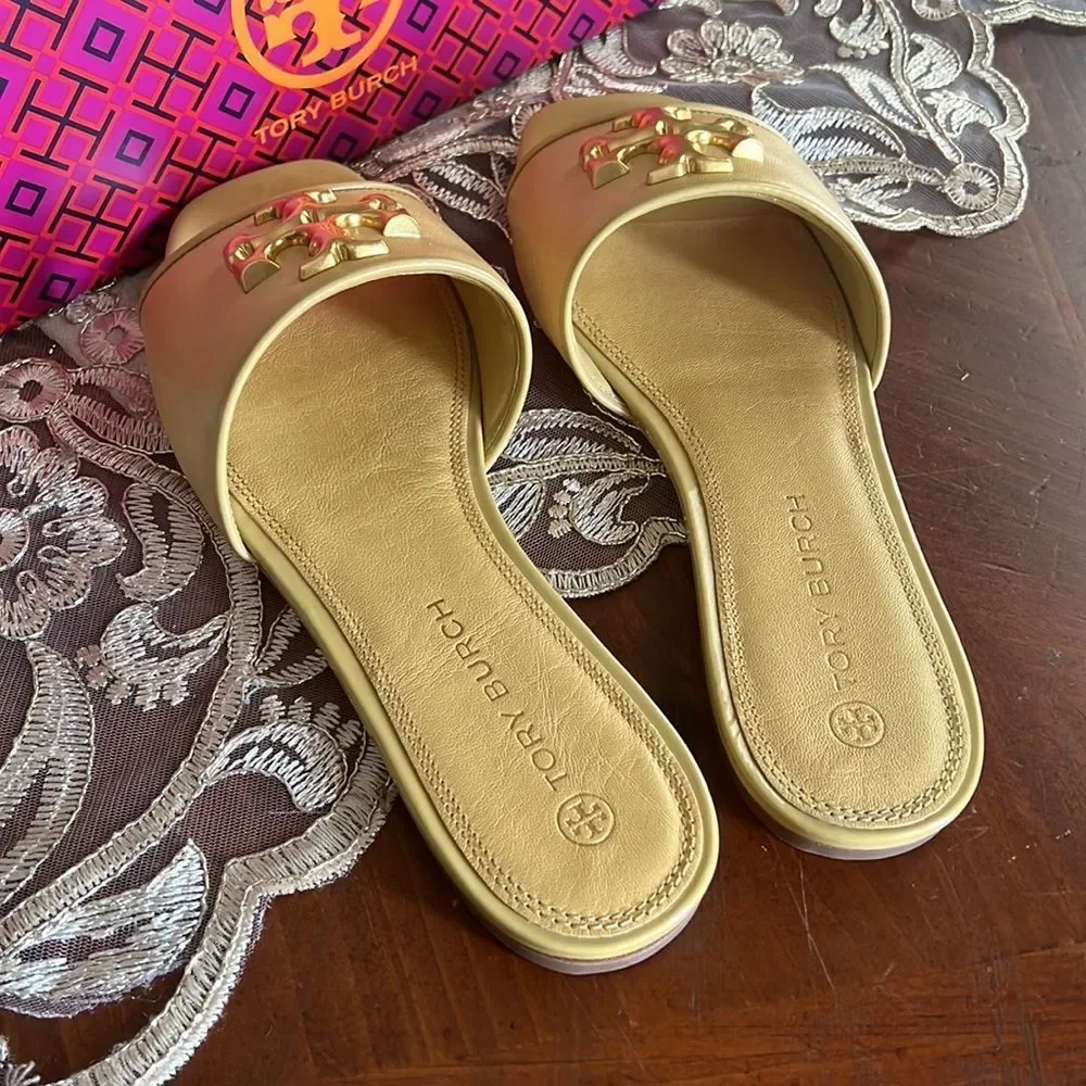 Tory Burch Eleanor leather slide - Picture 4 of 7